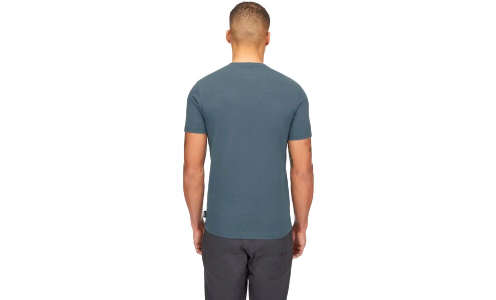 Футболка чоловіча Rab Stance Alpine Peak (Orion Blue), Колір виробника: Orion Blue, Розмір: L, зображення 3