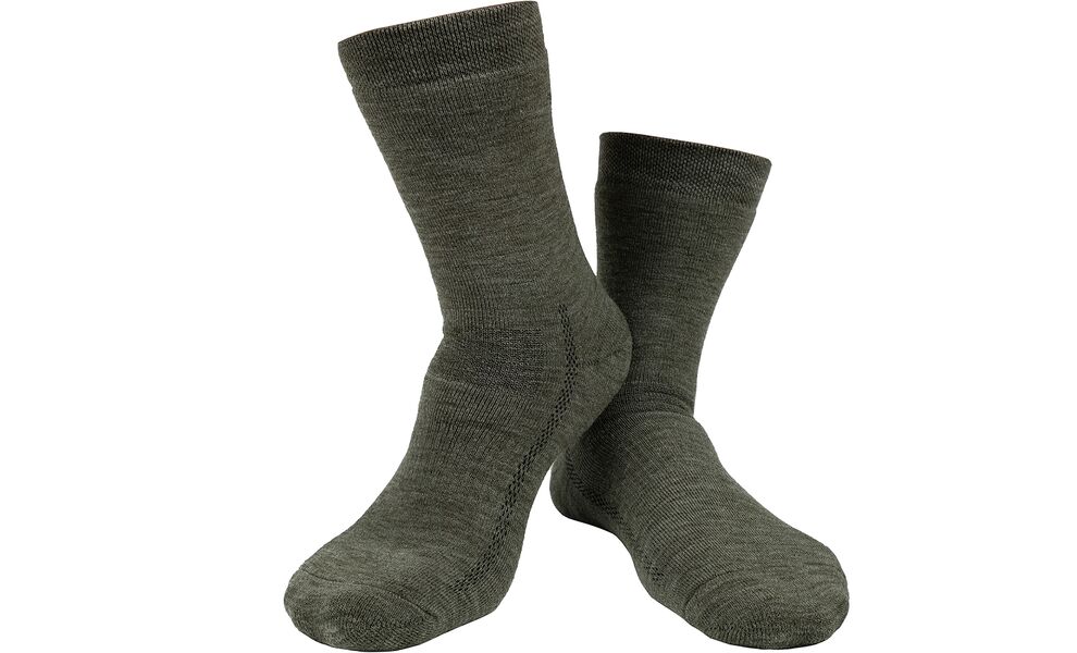 Трекінгові шкарпетки Tribe Merino Hike Winter (Olive), Колір: Olive, Розмір: EU 44-46, зображення 7