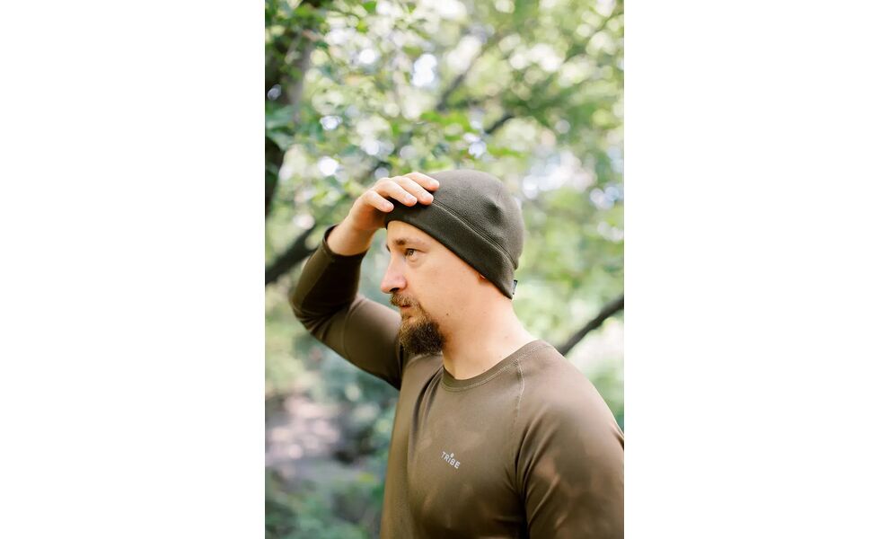 Шапка Tribe Fleece Hat (Olive), Колір: Olive, зображення 2