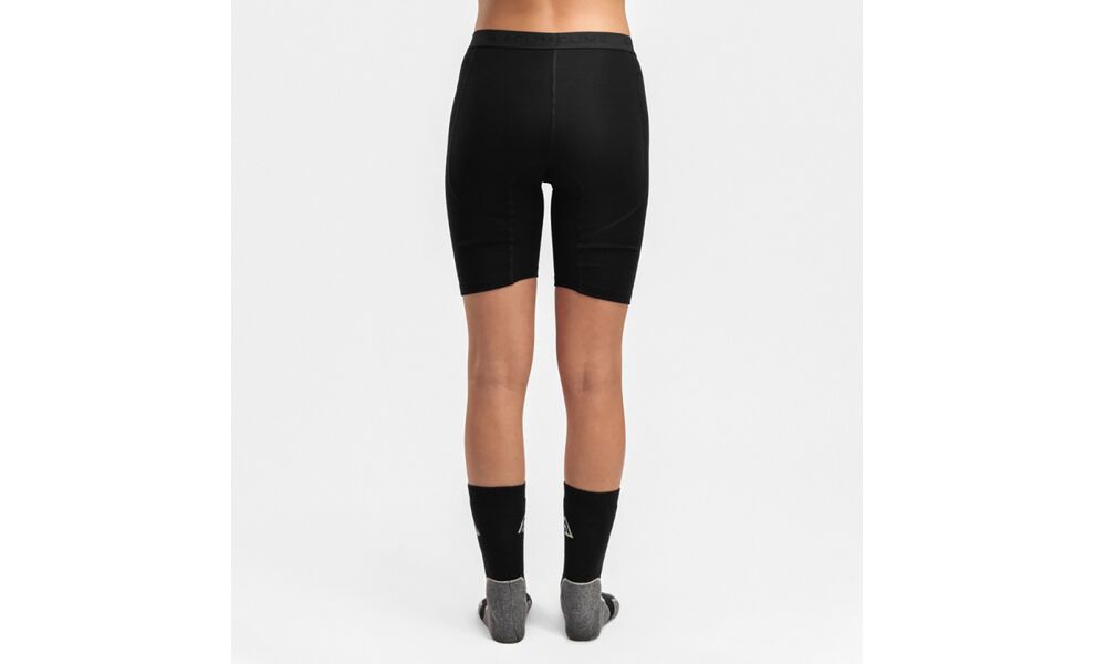 Термотруси жіночі Aclima WarmWool 200 Long Shorts (123/Jet Black), Колір виробника: 123/Jet Black, Розмір: XS, зображення 6