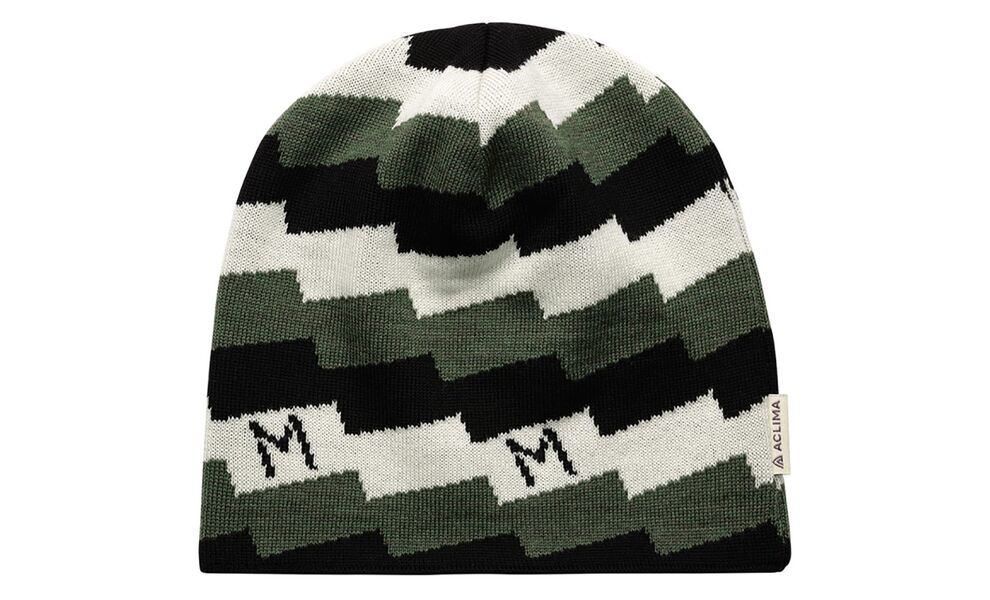 Шапка Aclima Lars Monsen (347/Jet Black-Nature-Olive Night), Колір: 347/Jet Black-Nature-Olive Night, зображення 2