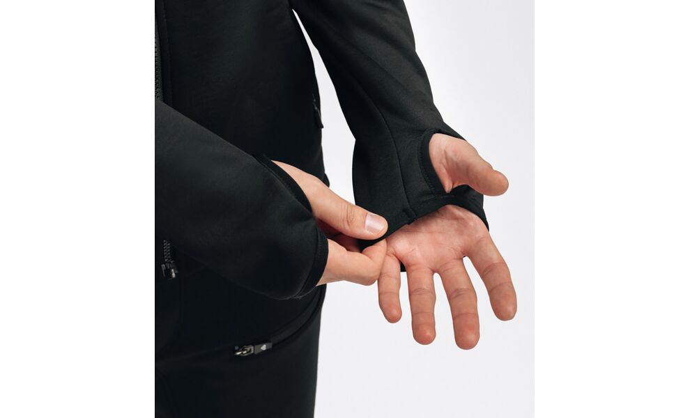 Фліска чоловіча Aclima WoolShell Jacket (123/Jet Black), Колір виробника: 123/Jet Black, Розмір: S, зображення 7