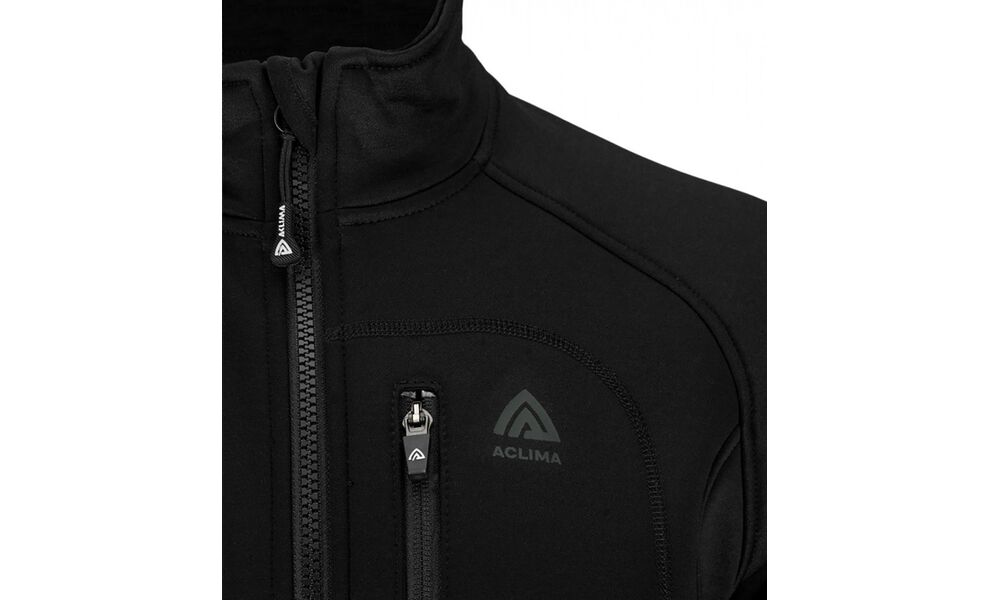 Фліска жіноча Aclima WoolShell Jacket (123/Jet Black), Колір виробника: 123/Jet Black, Розмір: S, зображення 7