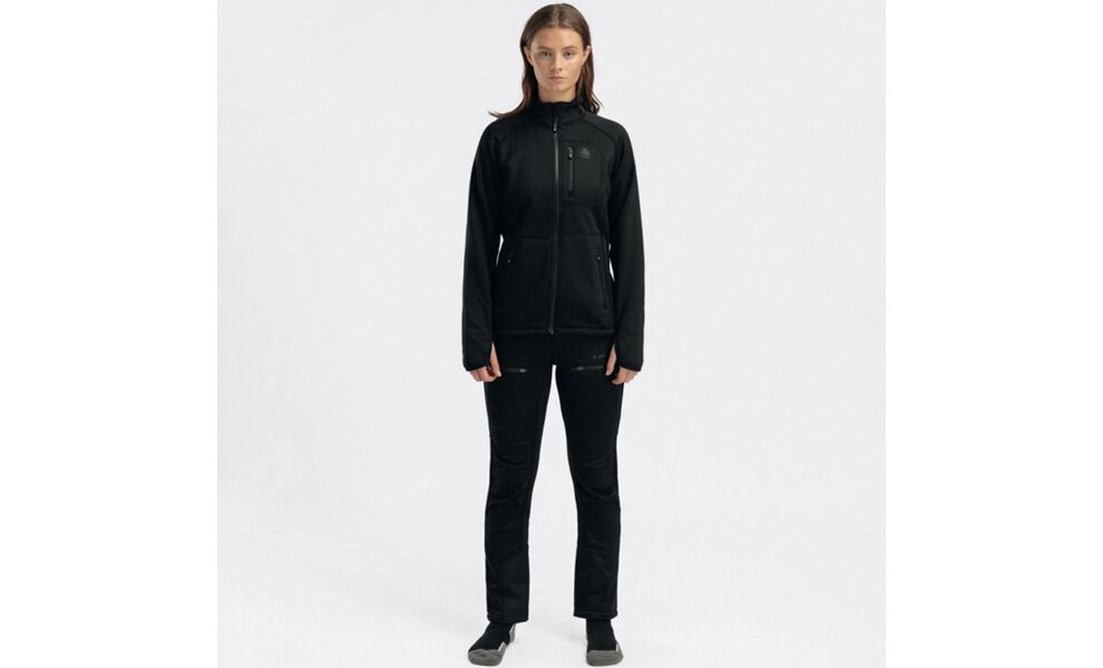 Фліска жіноча Aclima WoolShell Jacket (123/Jet Black), Колір виробника: 123/Jet Black, Розмір: M, зображення 9