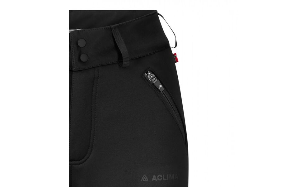 Штани жіночі Aclima WoolShell (123/Jet Black), Колір виробника: 123/Jet Black, Розмір: L, зображення 6