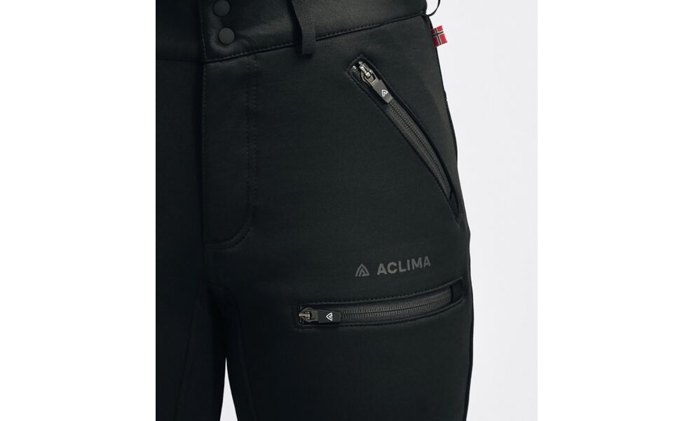Штани жіночі Aclima WoolShell (123/Jet Black), Колір виробника: 123/Jet Black, Розмір: S, зображення 7