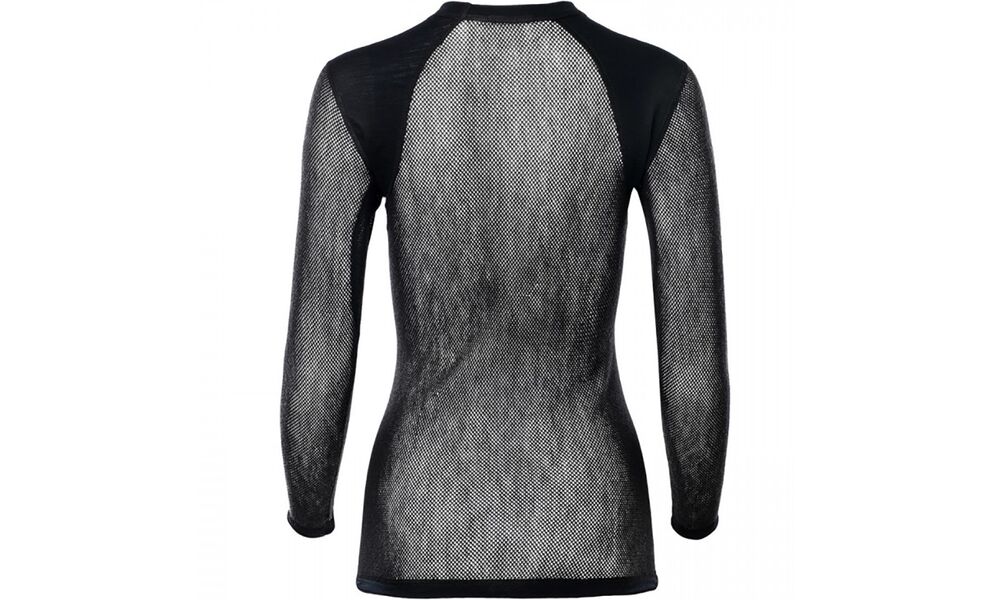 Термокофта жіноча Aclima WoolNet Light Crewneck (123/Jet Black), Колір виробника: 123/Jet Black, Розмір виробника: M, зображення 2