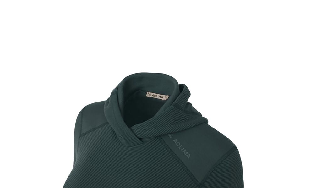 Термокофта жіноча Aclima StreamWool 400 Hoodie (343/Green Gables), Колір виробника: 343/Green Gables, Розмір виробника: XS, зображення 3