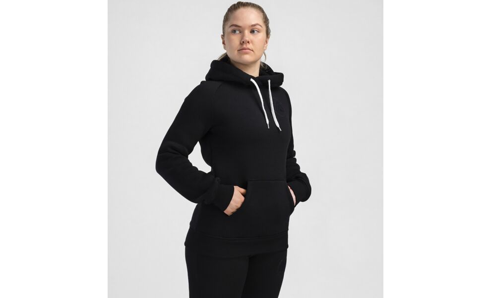 Худі жіноче Aclima FleeceWool 250 V2 Hoodie (123/Jet Black), Колір виробника: 123/Jet Black, Розмір: L, зображення 5