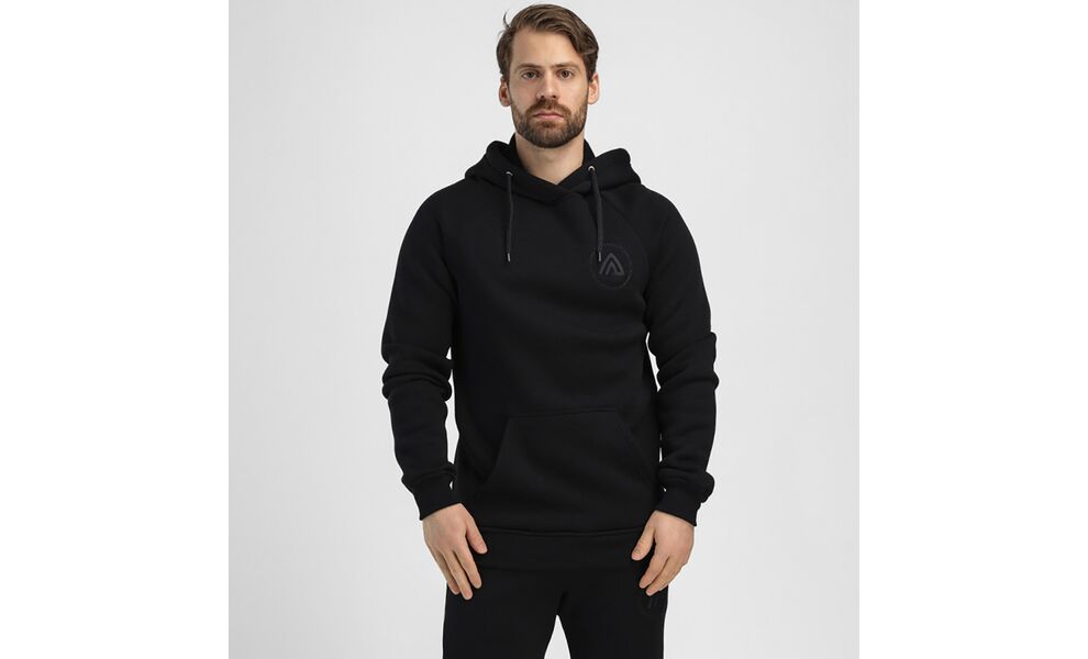 Худі чоловіче Aclima FleeceWool 250 Hoodie (123/Jet Black), Колір виробника: 123/Jet Black, Розмір: XL, зображення 3