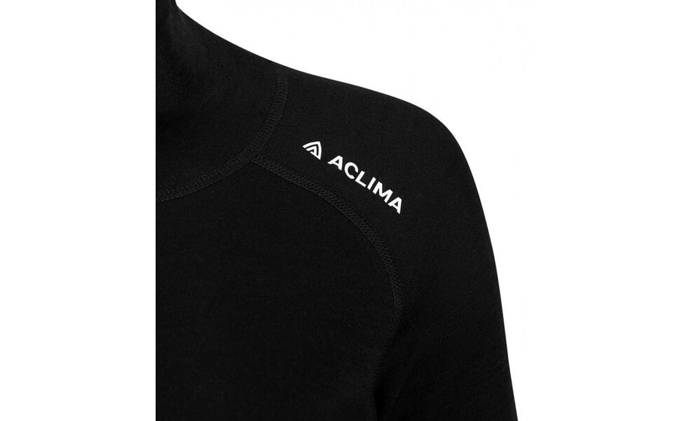 Термокофта жіноча Aclima WarmWool 200 Roll Neck (123/Jet Black), Колір виробника: 123/Jet Black, Розмір виробника: L, зображення 5
