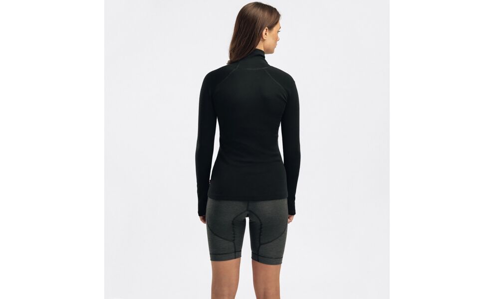 Термокофта жіноча Aclima WarmWool 200 Roll Neck (123/Jet Black), Колір виробника: 123/Jet Black, Розмір виробника: XS, зображення 7