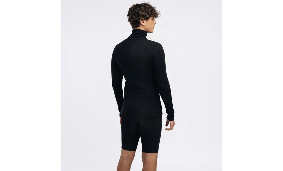 Термокофта чоловіча Aclima WarmWool 200 Roll Neck (123/Jet Black), Колір виробника: 123/Jet Black, Розмір виробника: XL, зображення 5