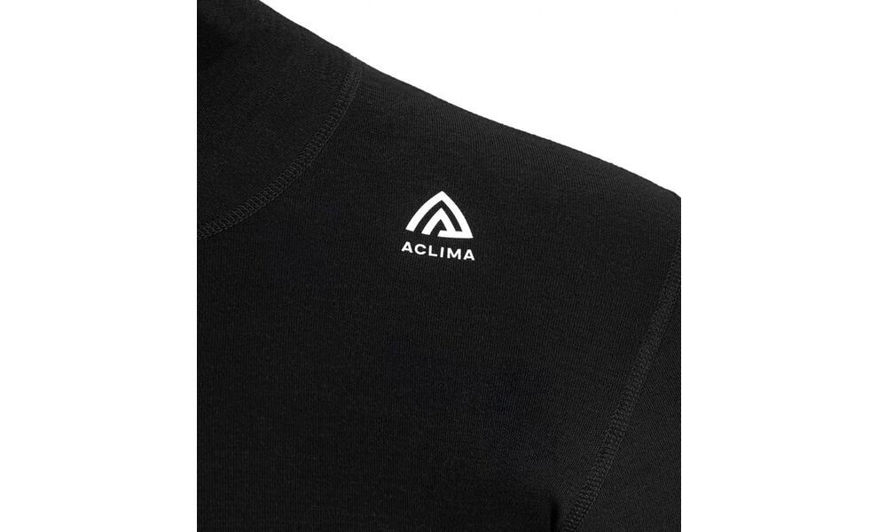 Термокофта чоловіча Aclima WarmWool 200 Roll Neck (123/Jet Black), Колір виробника: 123/Jet Black, Розмір виробника: L, зображення 7