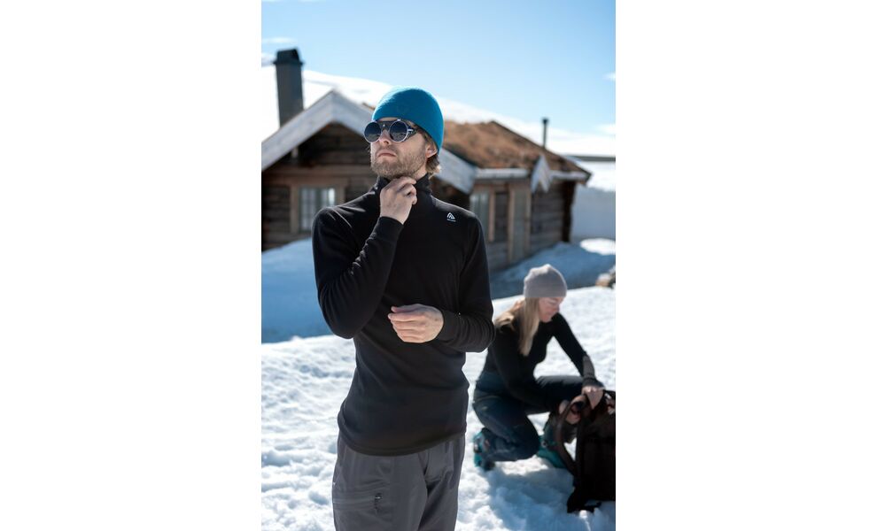 Термокофта чоловіча Aclima WarmWool 200 Roll Neck (123/Jet Black), Колір виробника: 123/Jet Black, Розмір виробника: L, зображення 8