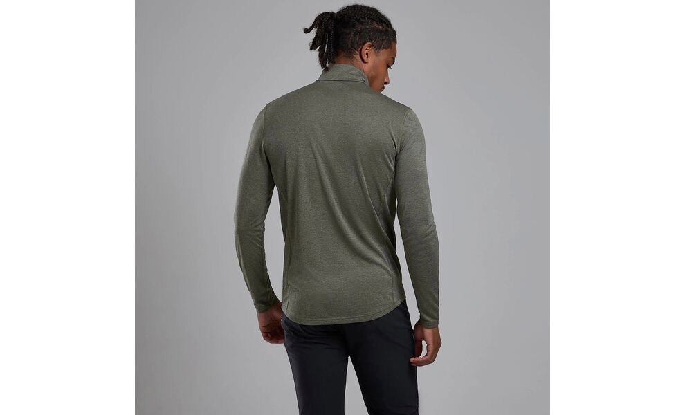 Термокофта чоловіча Montane Dart Zip Neck - MDRZI (Caper), Колір виробника: Caper, Розмір виробника: XL, зображення 3