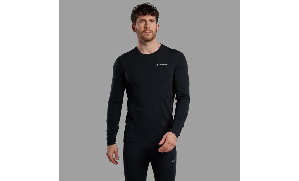 Термокофта чоловіча Montane Malli - MMLST (Black), Колір виробника: Black, Розмір виробника: M, зображення 2