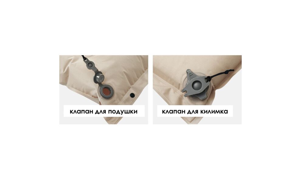 Самонадувний каремат Naturehike CNK2550WS025 (Green): з подушкою, зображення 5