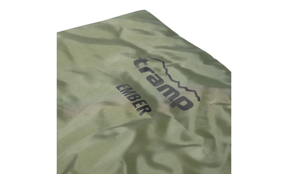 Демісезонний кемпінговий спальник-ковдра Tramp Ember - Regular до 5°C, Максимальний зріст користувача: 170, Колір: Olive, Сторона застібки: ліва, зображення 7