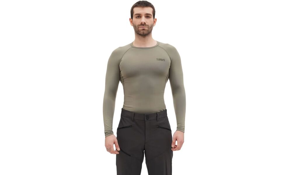 Термокофта чоловіча Turbat Hike Lite (Tea Olive), Колір виробника: Tea Olive, Розмір виробника: XXL, зображення 2