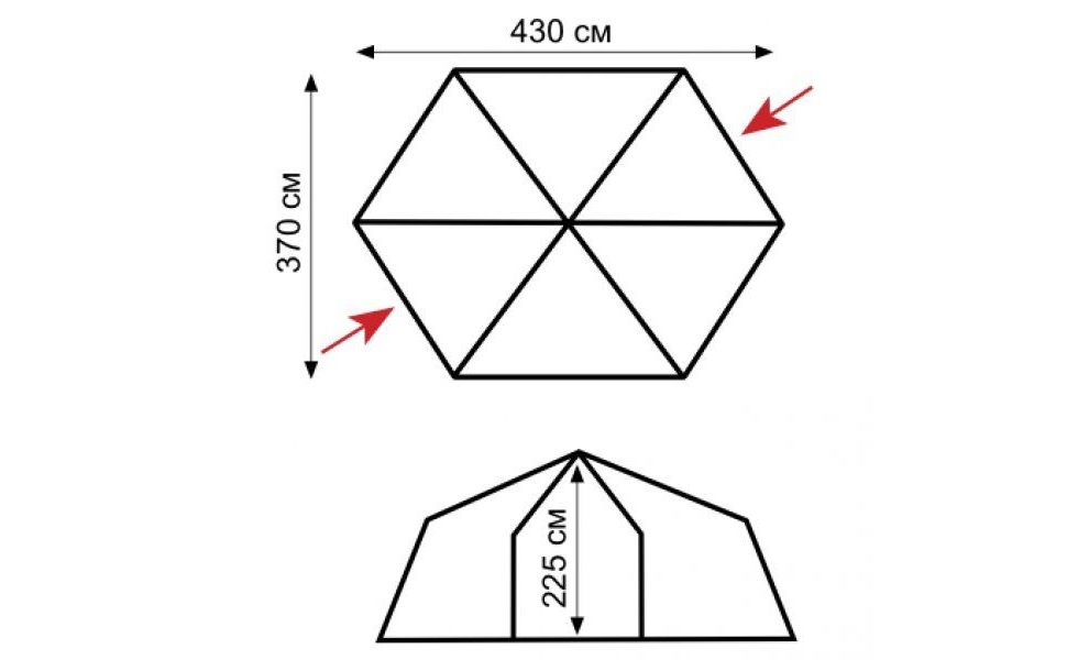 Кемпінговий шатер Tramp Mosquito Lux V2, зображення 2