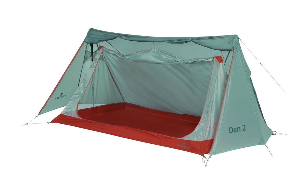 2-місний ультралегкий намет Ferrino Den 2: без каркасу, двошаровий, Кількість місць: 2, Колір: Blue, зображення 4