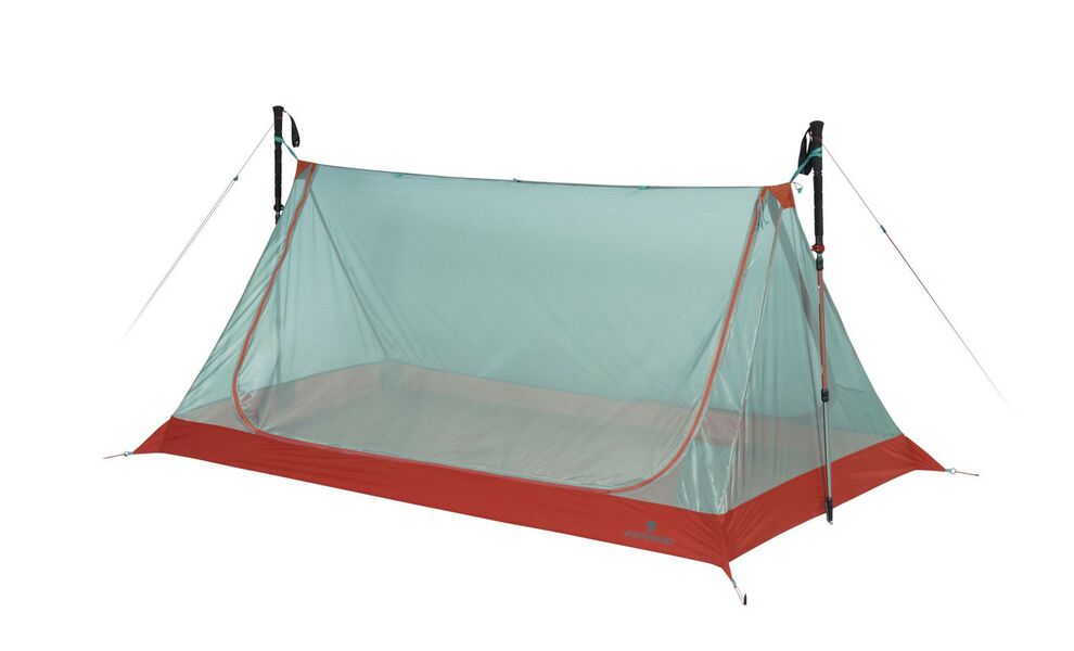 2-місний ультралегкий намет Ferrino Den 2: без каркасу, двошаровий, Кількість місць: 2, Колір: Blue, зображення 5