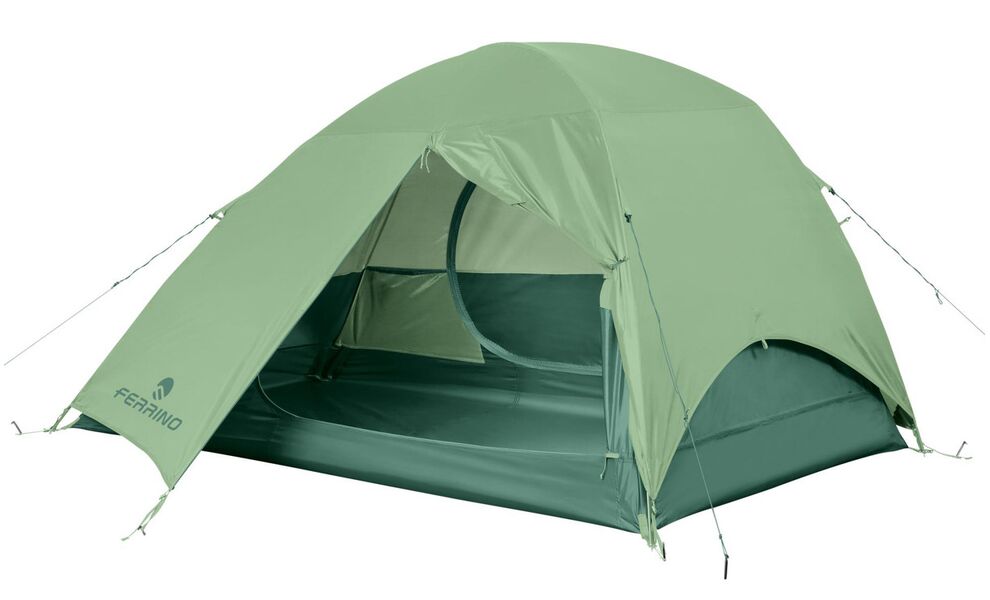 2-місний ультралегкий намет Ferrino Nemesi 2 Pro (Green): двошаровий, Кількість місць: 2, Колір: Green, зображення 3