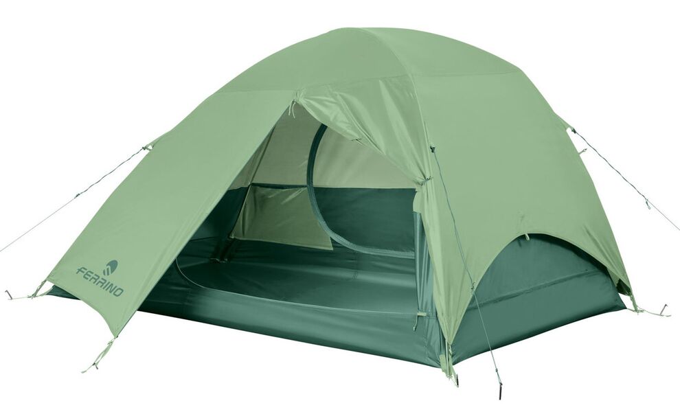 3-місний ультралегкий намет Ferrino Nemesi 3 Pro (Green): двошаровий, Кількість місць: 3, Колір: Green, зображення 3