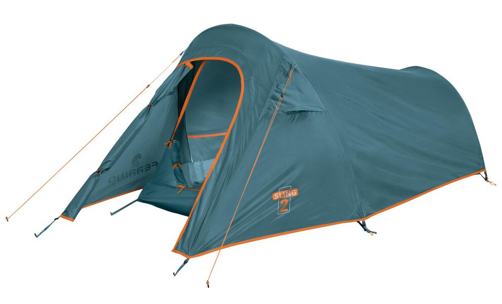 2-місний ультралегкий намет Ferrino Sling 2 (Blue): двошаровий, Кількість місць: 2, Колір: Blue, зображення 3