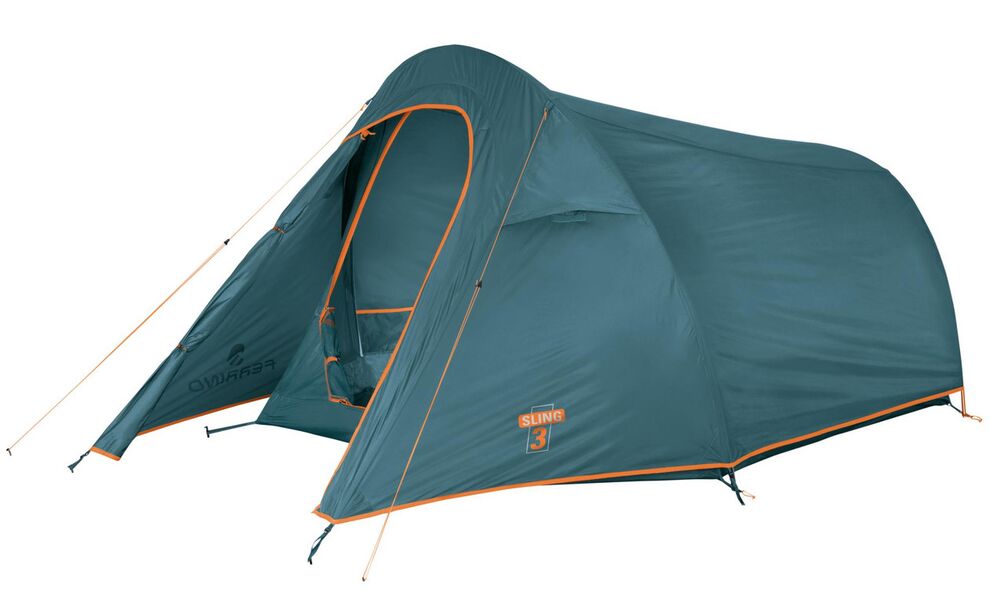 3-місний ультралегкий намет Ferrino Sling 3 (Blue): двошаровий, Кількість місць: 3, Колір: Blue, зображення 3