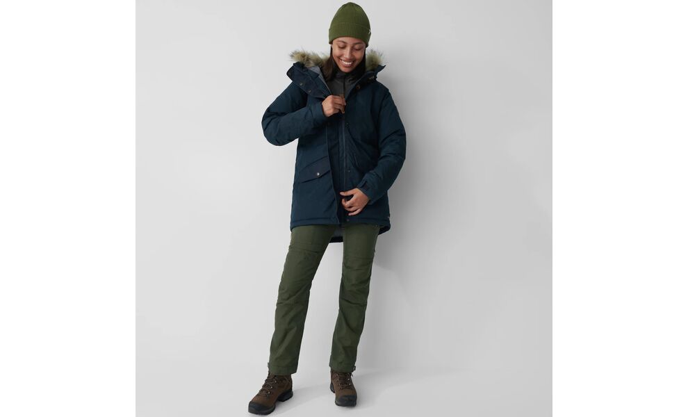 Пуховик жіночий Fjallraven Singi Down - 86374 (555/Dark Navy), Колір виробника: 555/Dark Navy, Розмір: M, зображення 3