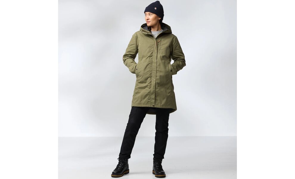 Парка жіноча Fjallraven Kiruna Padded - 89644 (050/Basalt), Колір виробника: 050/Basalt, Розмір: S, зображення 3