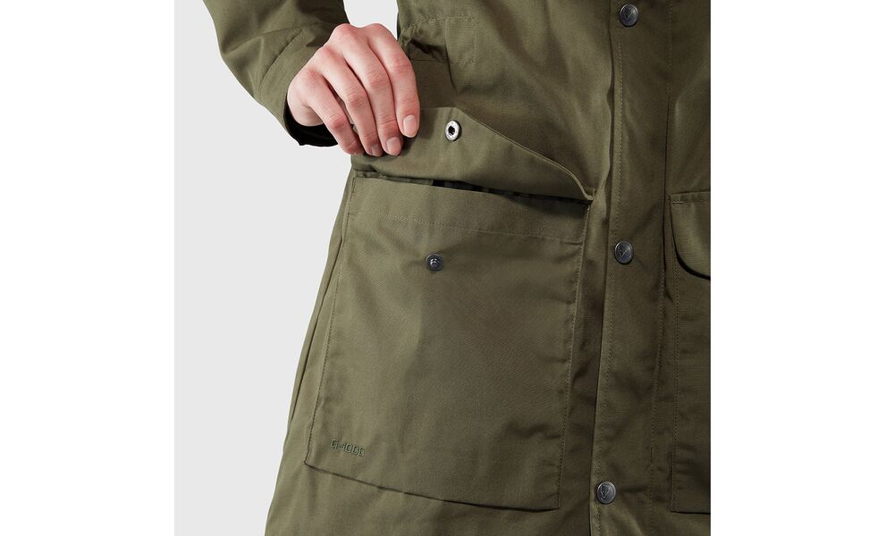 Парка жіноча Fjallraven Greenland Winter - 89738 (625/Laurel Green), Колір виробника: 625/Laurel Green, Розмір: XS, зображення 5