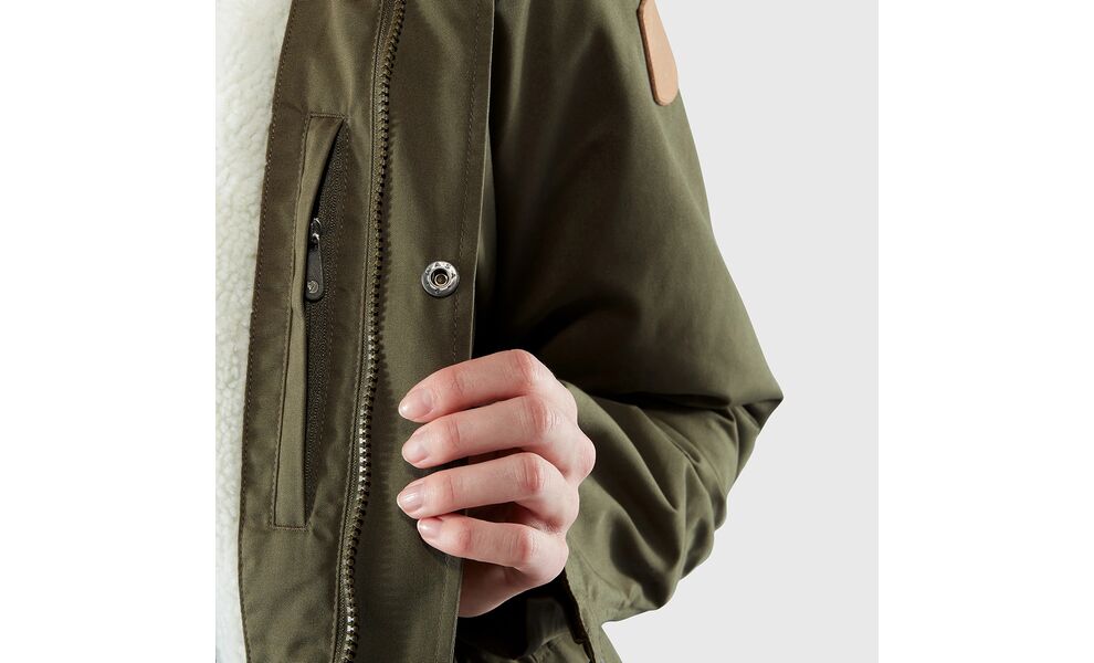 Парка жіноча Fjallraven Greenland Winter - 89738 (625/Laurel Green), Колір виробника: 625/Laurel Green, Розмір: XS, зображення 6