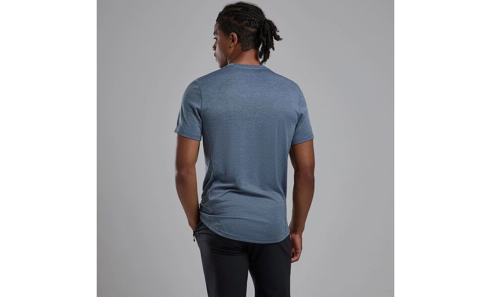 Термофутболка чоловіча Montane Dart - MDTTS (Stone Blue), Колір виробника: Stone Blue, Розмір виробника: S, зображення 3