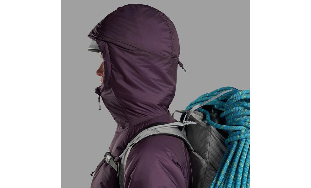 Куртка жіноча Montane Fortes XT Hoodie - FFXTH (Mulberry), Колір виробника: Mulberry, Розмір: L/EU 42, зображення 9