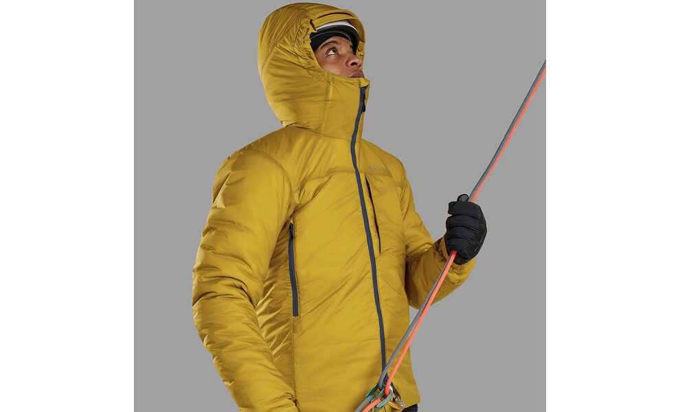 Куртка чоловіча Montane Fortes XT Hoodie - MFXTH (Ginkgo Gold), Колір виробника: Ginkgo Gold, Розмір: XL, зображення 4