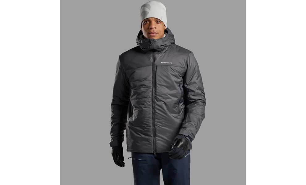 Куртка чоловіча Montane Fortes XT Hoodie - MFXTH (Midnight Grey), Колір виробника: Midnight Grey, Розмір: S, зображення 2