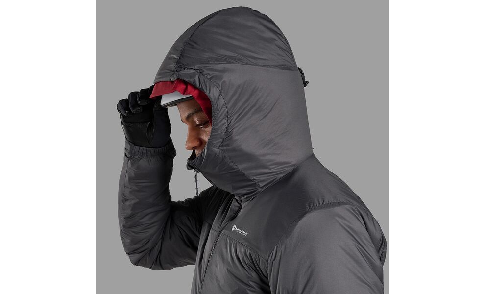 Куртка чоловіча Montane Fortes XT Hoodie - MFXTH (Midnight Grey), Колір виробника: Midnight Grey, Розмір: XL, зображення 4