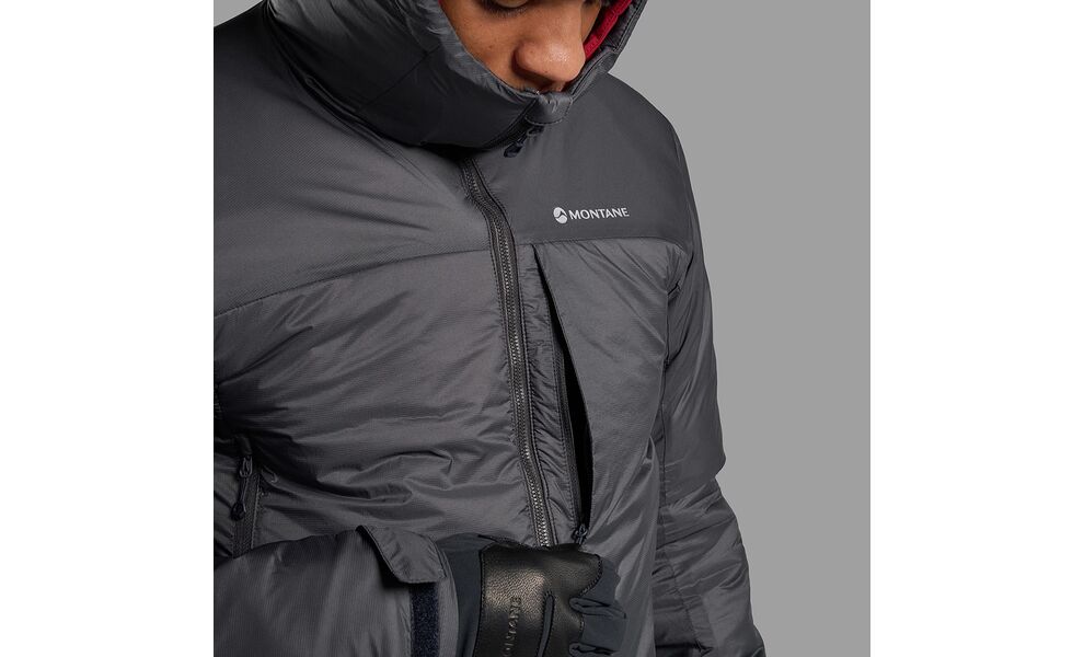 Куртка чоловіча Montane Fortes XT Hoodie - MFXTH (Midnight Grey), Колір виробника: Midnight Grey, Розмір: XXL, зображення 5