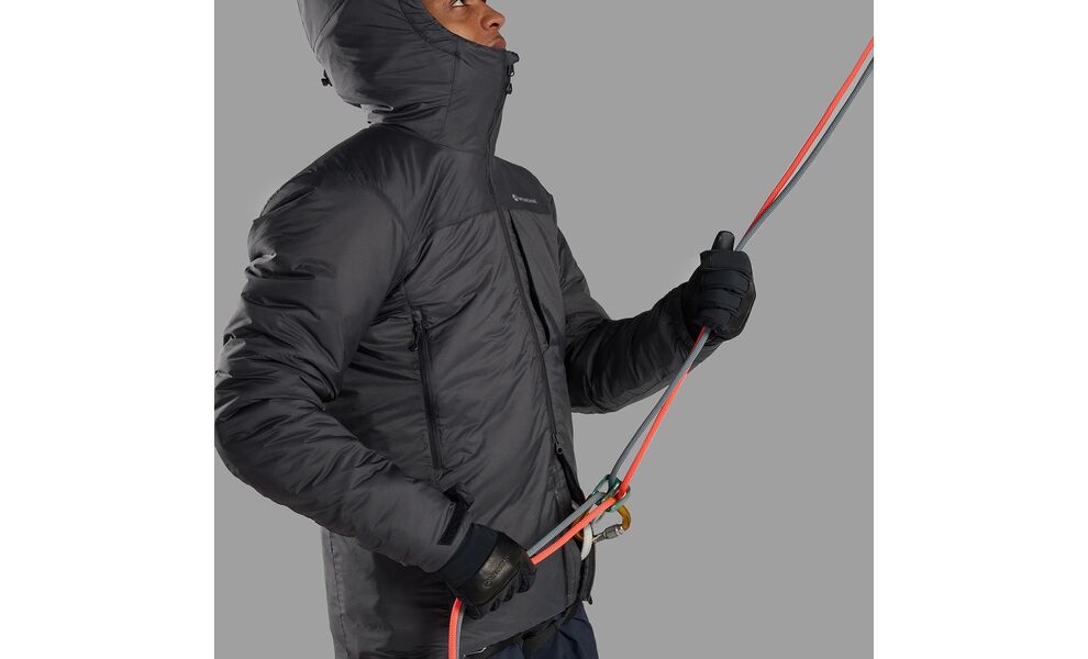 Куртка чоловіча Montane Fortes XT Hoodie - MFXTH (Midnight Grey), Колір виробника: Midnight Grey, Розмір: XXL, зображення 8