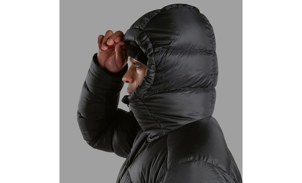 Пуховик чоловічий Montane Polaron XT Hoodie - MPXTH (Black), Колір виробника: Black, Розмір: M, зображення 6