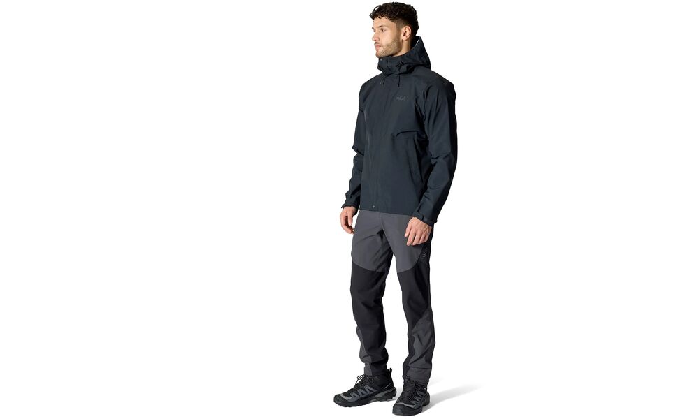 Штормівка чоловіча Rab Firewall Jacket (Black), Колір виробника: Black, Розмір: M, зображення 9