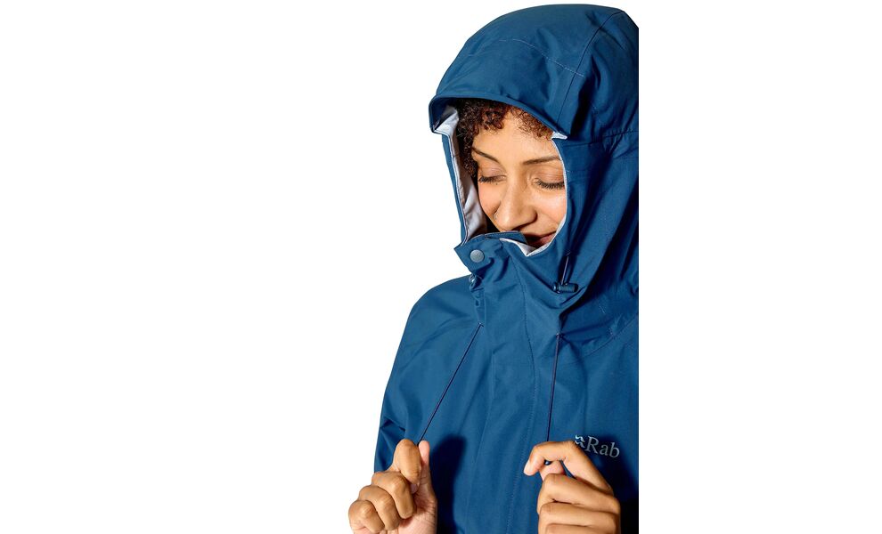 Штормівка жіноча Rab Firewall Jacket (Tempest Blue), Колір виробника: Tempest Blue, Розмір: XS, зображення 8