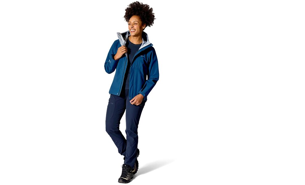 Штормівка жіноча Rab Firewall Jacket (Tempest Blue), Колір виробника: Tempest Blue, Розмір: XS, зображення 9