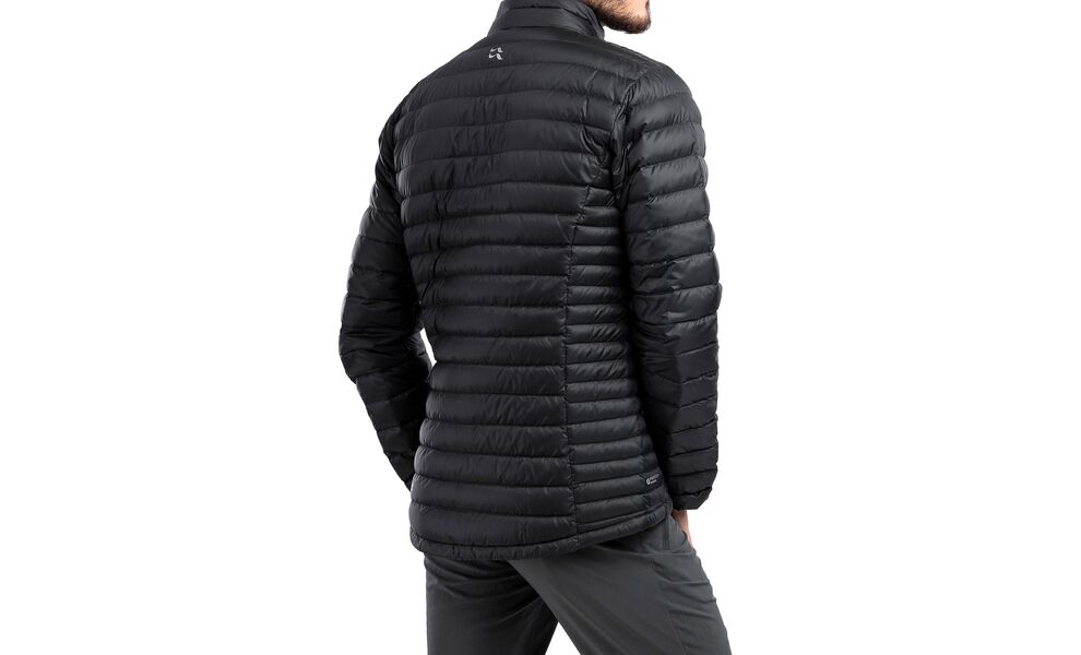 Пуховик чоловічий Rab Microlight Jacket (Black), Колір виробника: Black, Розмір: M, зображення 8