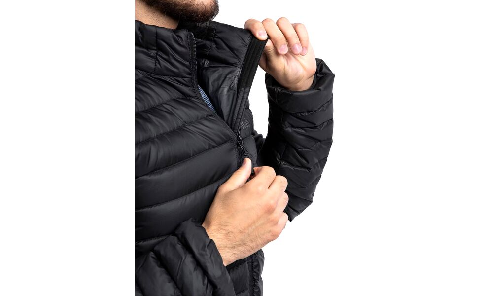Пуховик чоловічий Rab Microlight Jacket (Black), Колір виробника: Black, Розмір: M, зображення 9