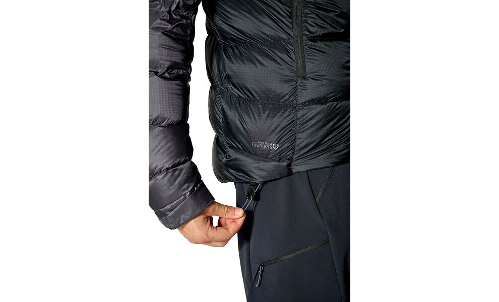Пуховик чоловічий Rab Neutrino Pro Down Jacket (Black/Graphene), Колір виробника: Black/Graphene, Розмір: S, зображення 13