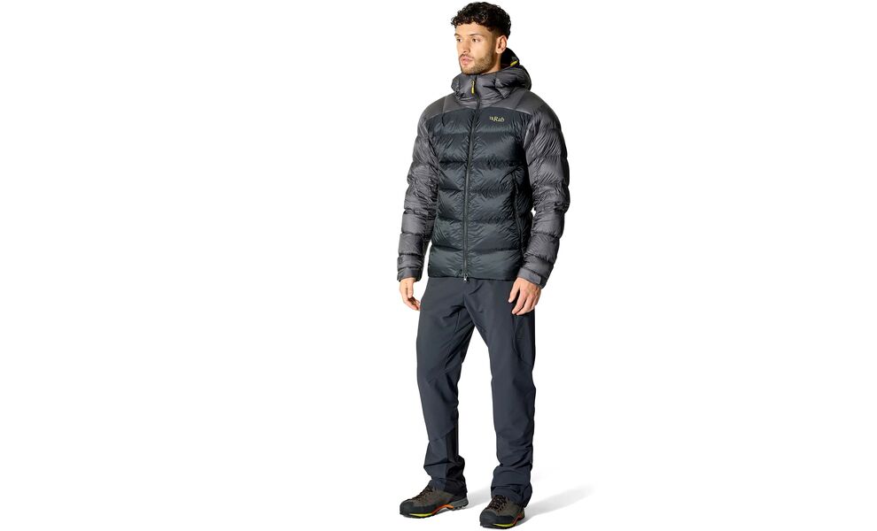 Пуховик чоловічий Rab Neutrino Pro Down Jacket (Black/Graphene), Колір виробника: Black/Graphene, Розмір: L, зображення 14